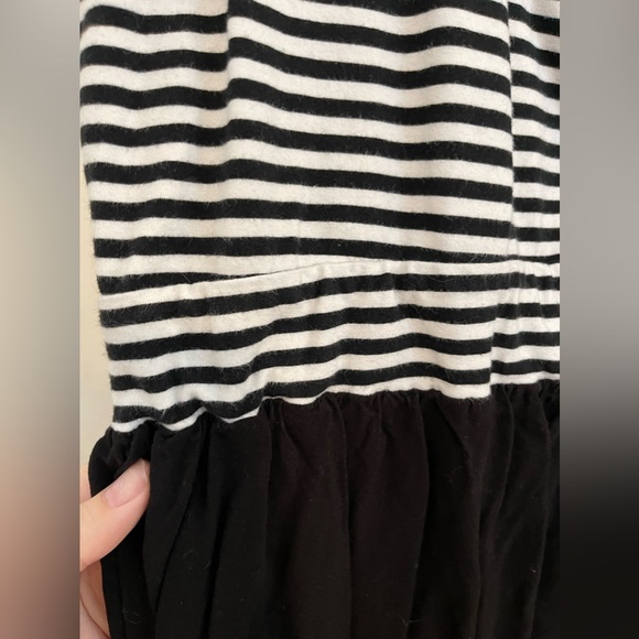 Black and White Striped Dress - Picture 4 of 4